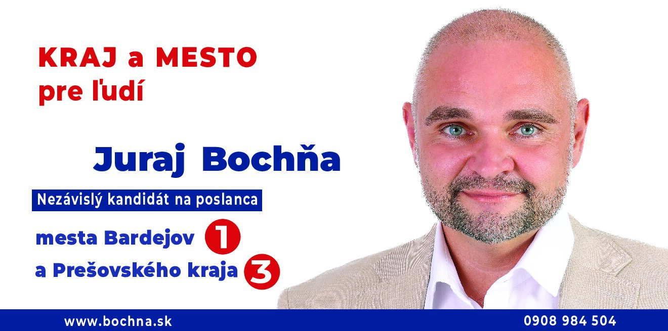 Juraj Bochňa – kandidát na poslanca PSK